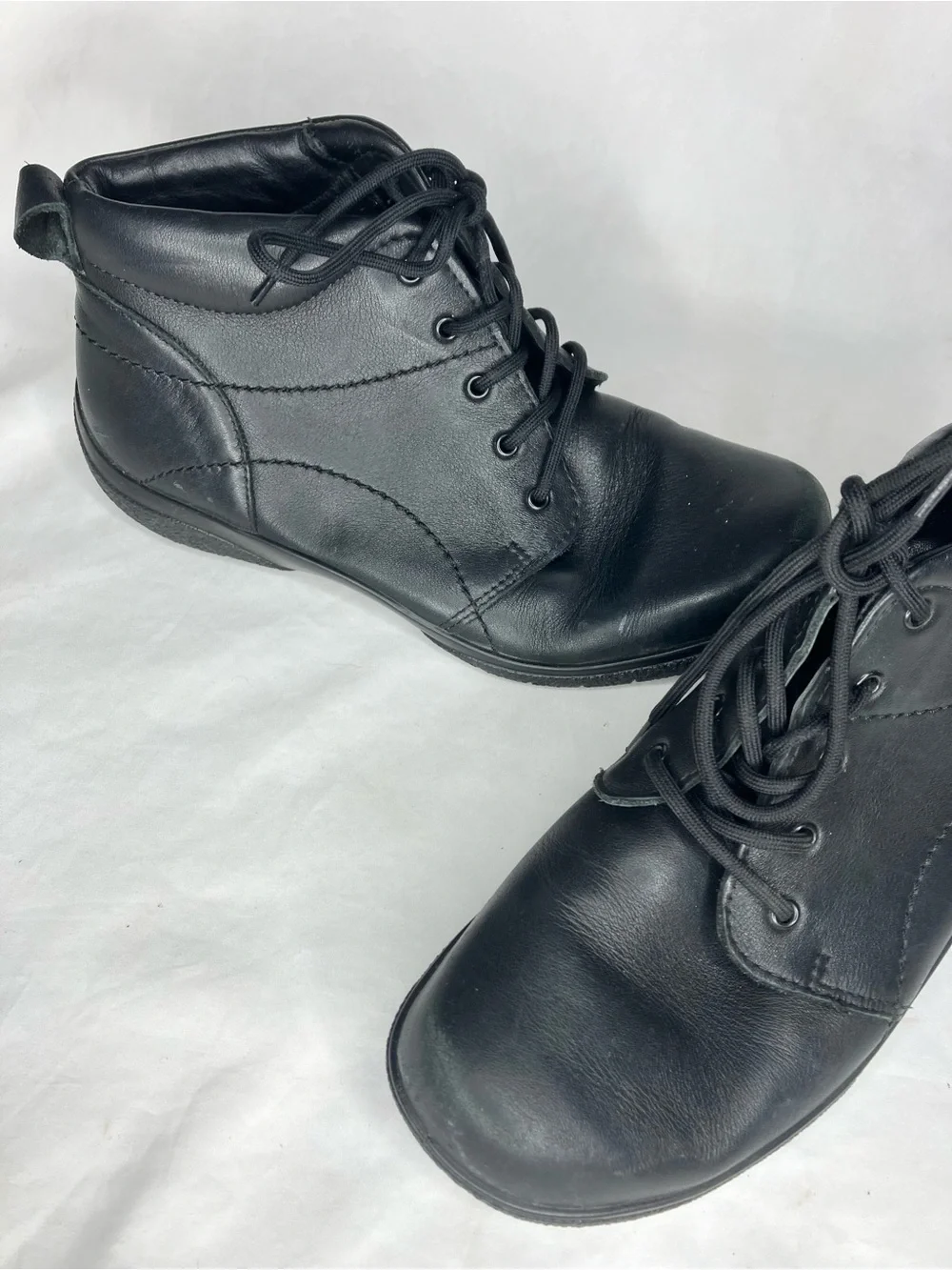 Hotter Ellery casual lace up leather boots 38